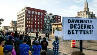 At least two persons may be under rubble of collapsed building: Iowa officials