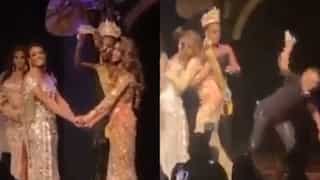 Watch | Angry husband smashes winner's crown at Brazil's LGBTQ+ beauty pageant after his wife finishes second