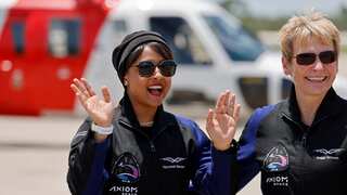 Axiom-2 crew, including first Saudi Arabian woman in orbit, returns to Earth safely