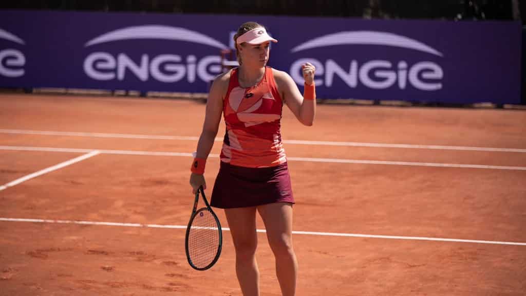 French Open: Anna Blinkova beats fifth seed Caroline Garcia on ninth match point to reach third round