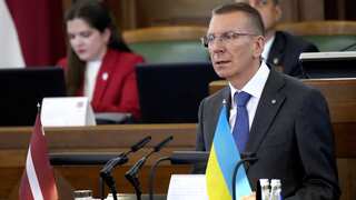 Latvia’s parliament elects popular foreign minister Edgars Rinkevics as the new president