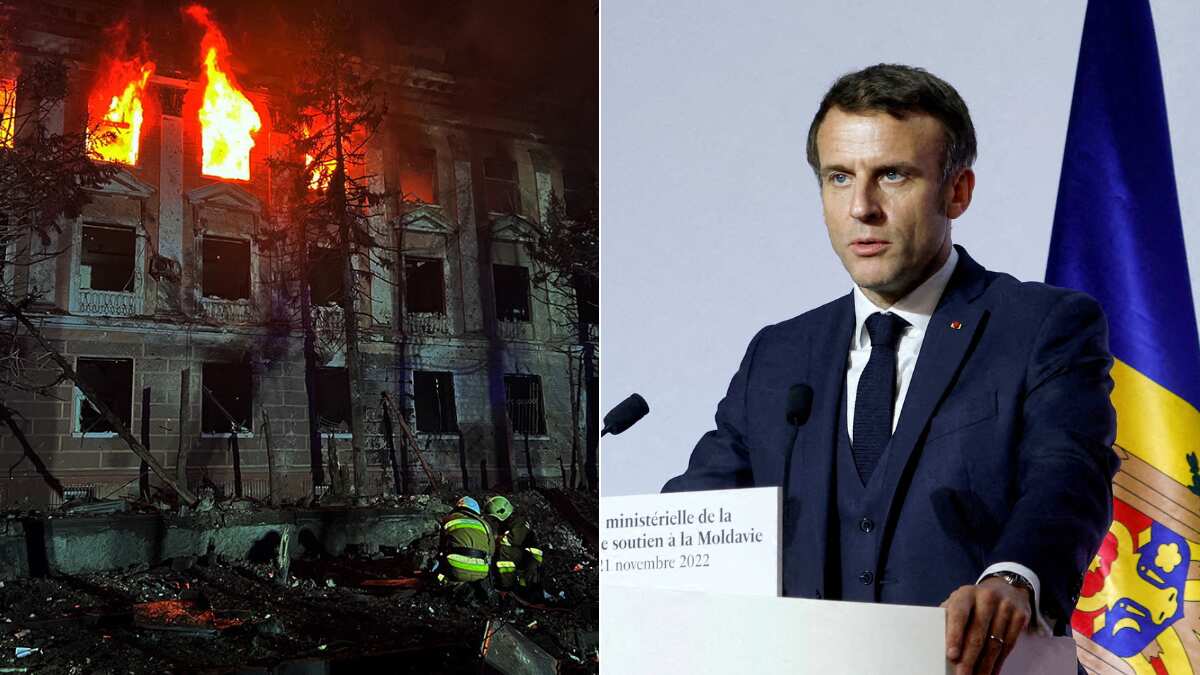 Macron calls on West to offer Ukraine 'tangible and credible' security guarantees Macron calls on West to offer Ukraine 'tangible and credible' security guarantees