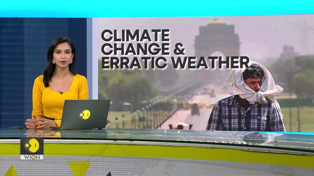 Delhi's fluctuating weather reflects climate dangers