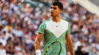 French Open: Novak Djokovic, Carlos Alcaraz reach last 16 as Pegula, Rublev exit