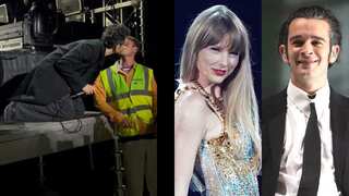 Taylor Swift's rumoured beau Matty Healy locks lips with security guard at The 1975 concert; video goes viral