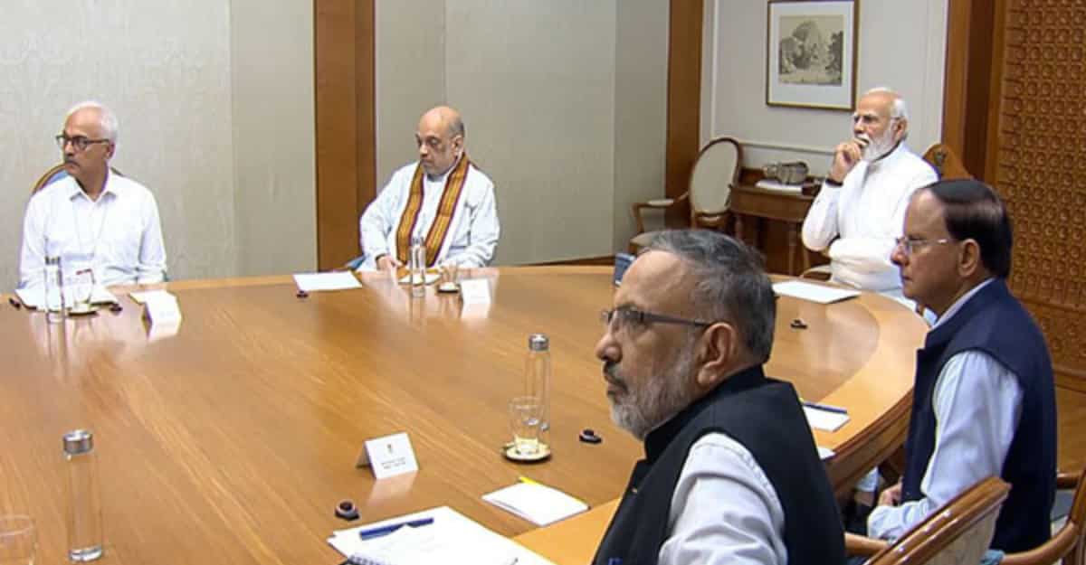 PM Modi's high-level meeting