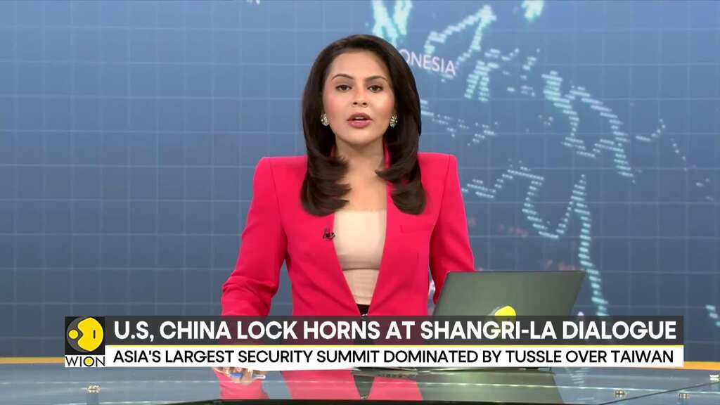 US-China lock horns at Shangri-La Dialogue as US Defence Secretary speaks on Taiwan