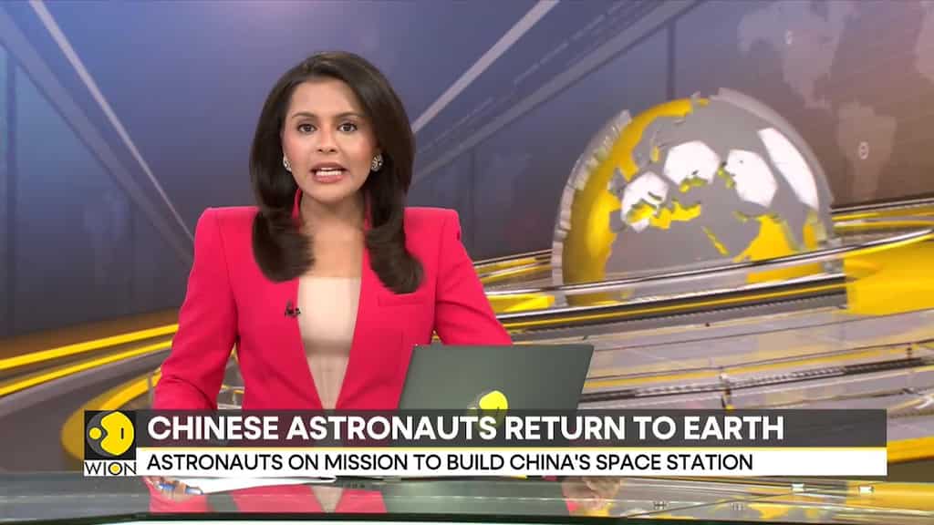 Chinese astronauts return to Earth | East-Asian space race | World News