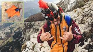 British base jumper dies after plunging off 400m high cliff wearing wingsuit