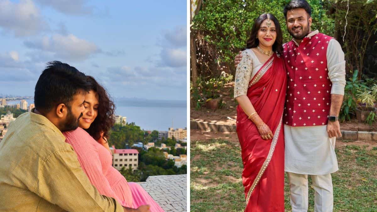 Swara Bhasker and Fahad Ahmad are expecting their first child together; actor shares photos of her baby bump Swara Bhasker and Fahad Ahmad are expecting their first child together; actor shares photos of her baby bump