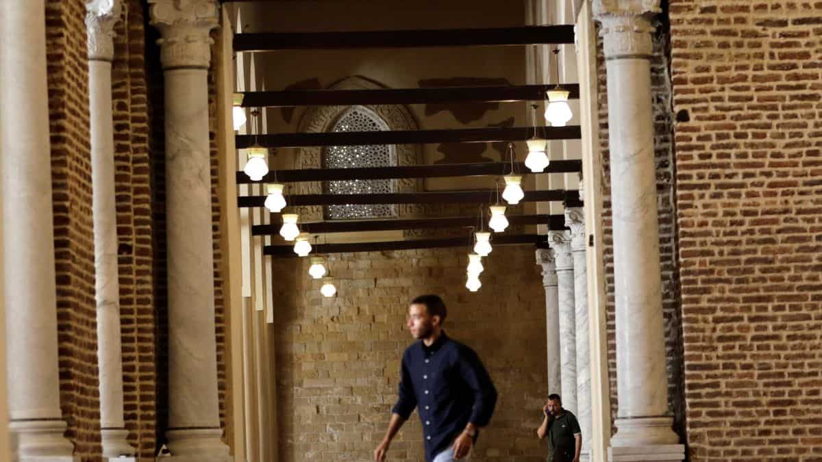Mosque used for non-religious purposes