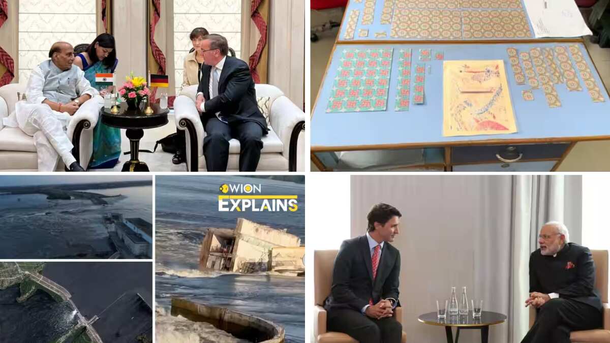 Top 10 world news: Ukraine dam bursts, India seeks defence equipment from Germany, and more Top 10 world news: Ukraine dam bursts, India seeks defence equipment from Germany, and more