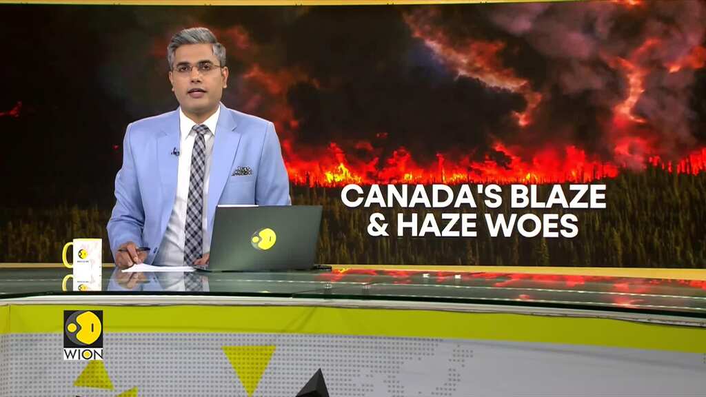 Canada wildfires leads to air quality alerts in US, smoky haze witnessed in New York