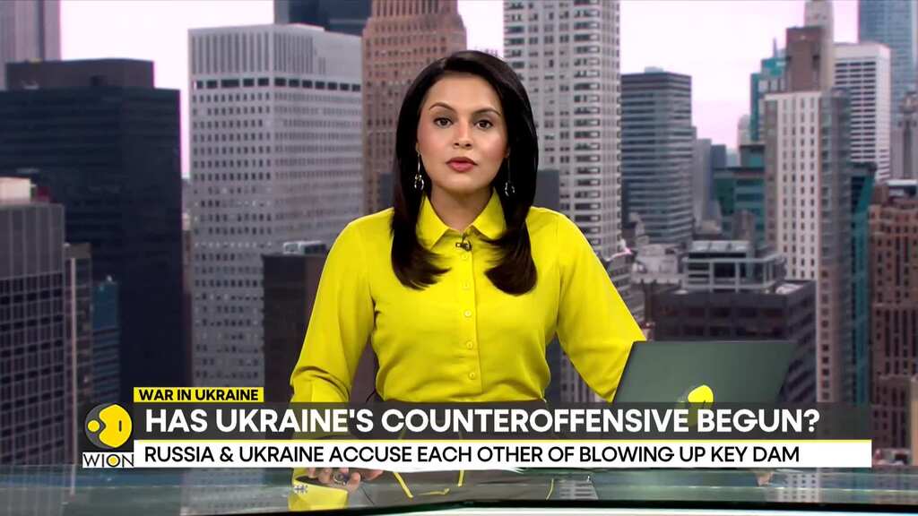 Russia-Ukraine War: Ukraine blames Russia as flooding prompt evacuation