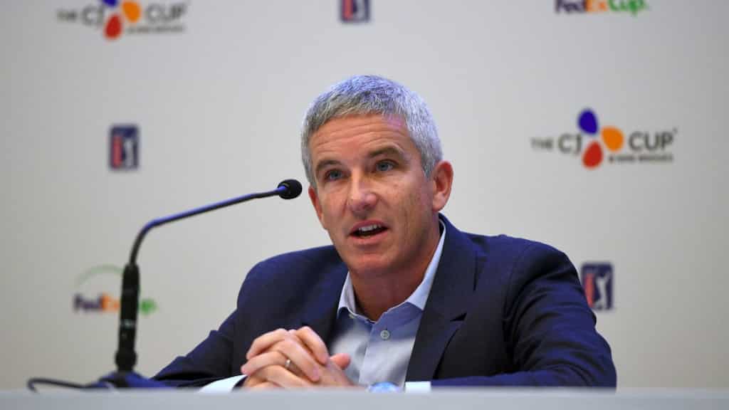 Golf: PGA Tour commissioner Jay Monahan back after medical care