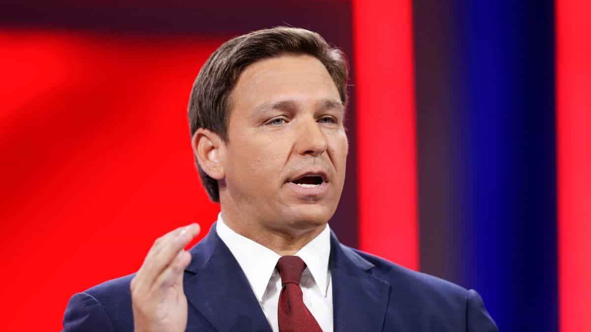 Florida Governor and Republican presidential contender Ron DeSantis involved in car accident