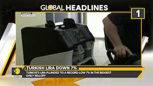 Gravitas Global Headlines: Turkish Lira plunged to a record-low 7% in the biggest daily selloff