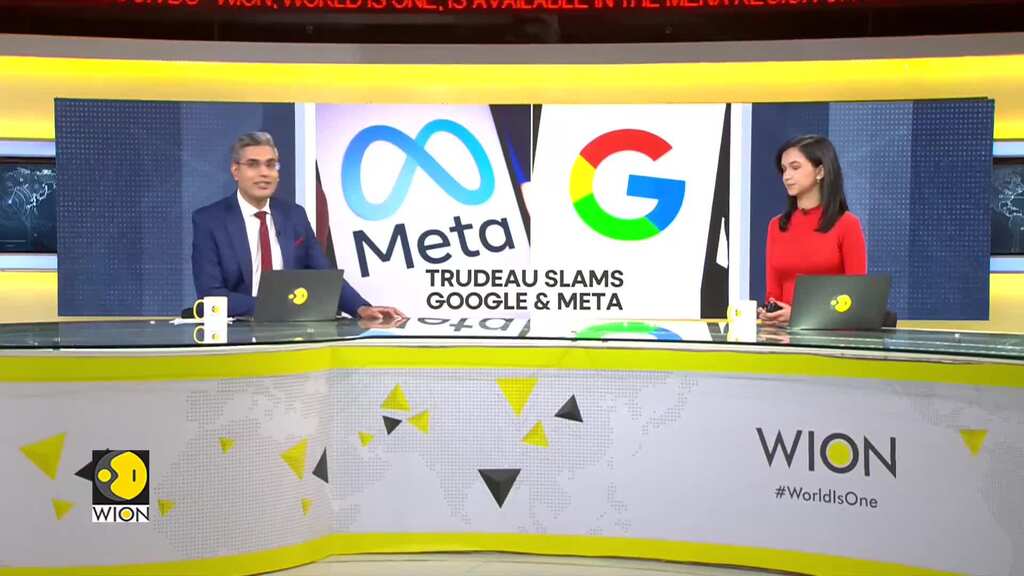 Justin Trudeau accuses tech giants of using bullying tactics