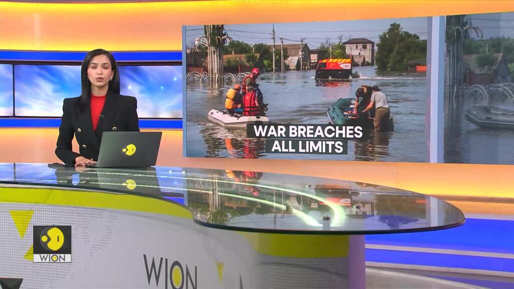 Collapse of critical Ukrainian dam sparks evacuations