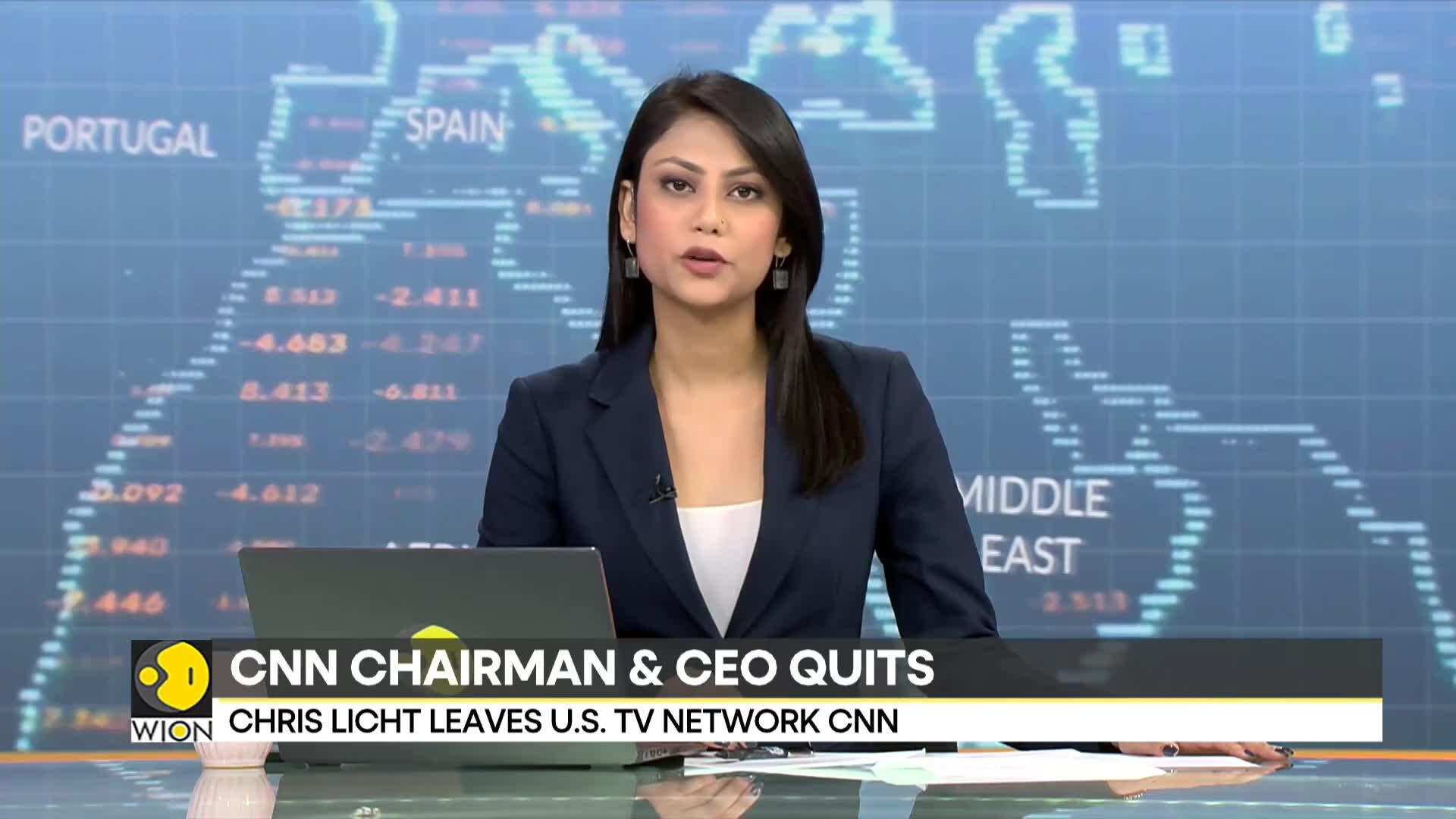 Cnn chairman and ceo chris licht quits world news