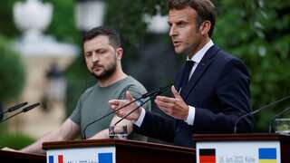 French President Emmanuel Macron to send aid to Ukraine after Kakhovka dam breach