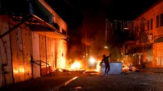 Clashes erupt after Israeli forces mount rare raid into Palestinian city of Ramallah