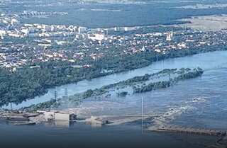 Three dead due to flooding from Kakhovka dam breach, 600 sq kms of Kherson Oblast under water