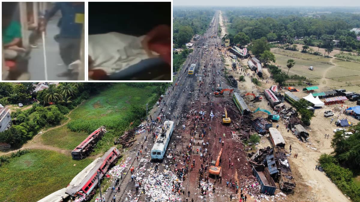 Odisha tragedy: Viral video shows last moments inside train before horrific crash Odisha tragedy: Viral video shows last moments inside train before horrific crash