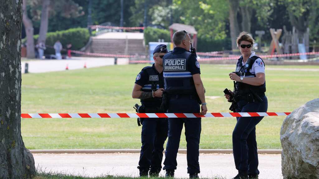 France knife attack: Video shows terrifying moment when man stabbed a child multiple times