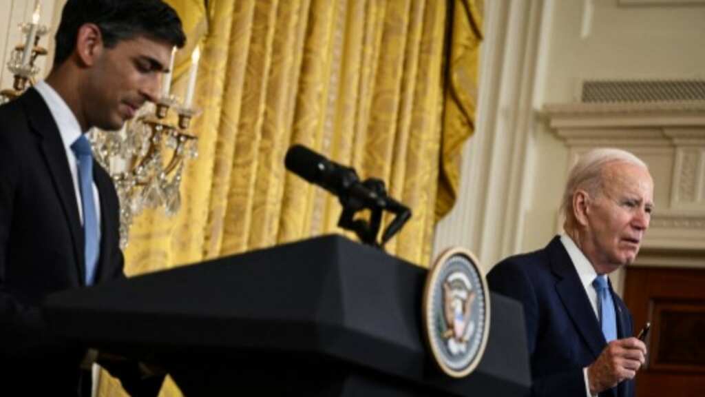 AI risks need to be addressed, says Biden in joint news conference with Sunak