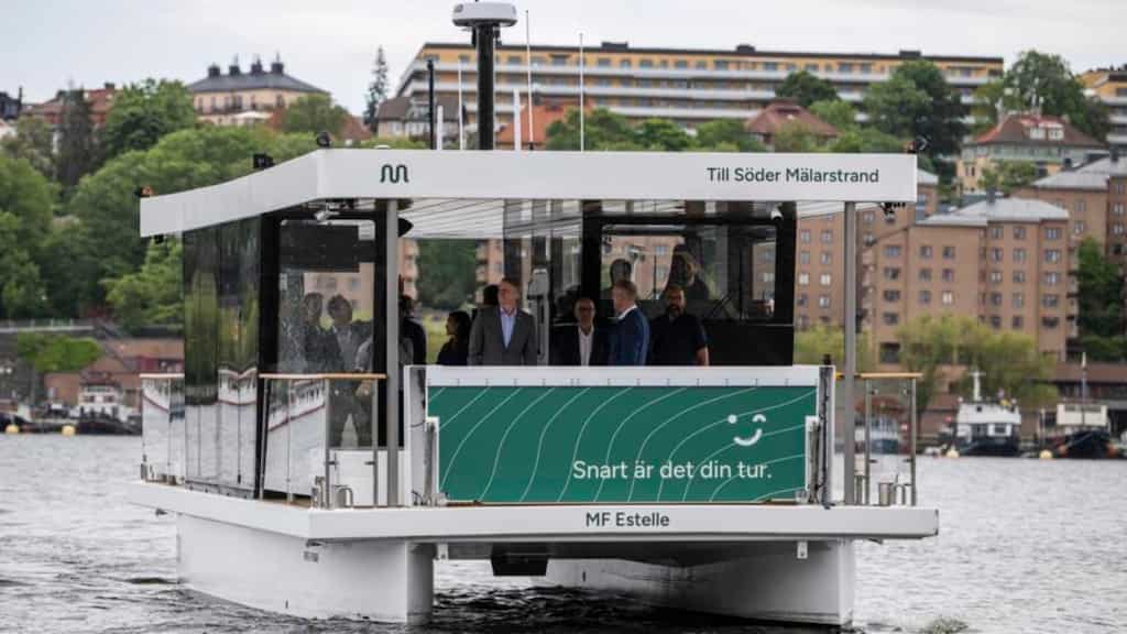 World's first self-driving electric ferry service deployed in this European capital