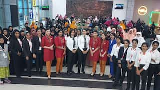 India's first women-only Hajj flight travels 4,000 km; ferries 145 pilgrims from Kerala to Jeddah