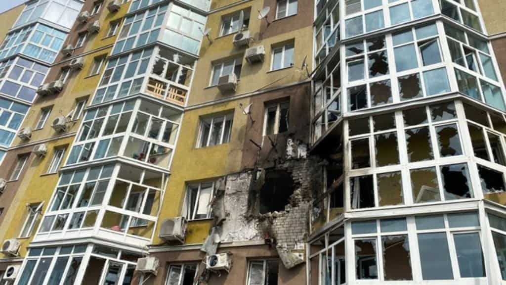 Russia-Ukraine war: Drone hits residential building in Russian city of Voronezh
