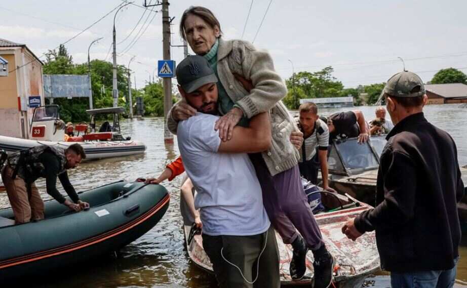 Ukraine mounts fresh military assault on Russia as flooding crisis claims 13 lives