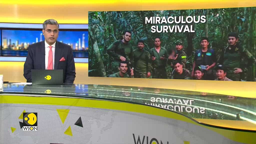 Colombia plane crash: 4 children including infant found alive in Amazon rainforest after 40 days