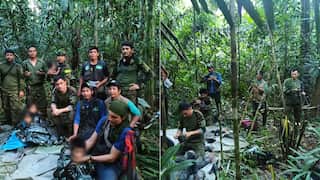 Tragic first words spoken by children who survived '40-day' ordeal in Colombian jungle revealed