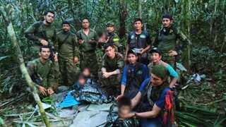 Children rescued in Amazon after 40 days survived on cassava flour, roots
