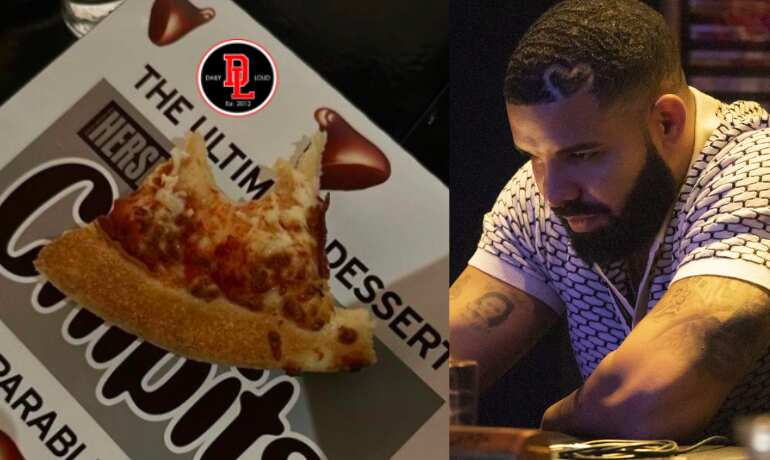 Would you buy it? Drake’s half-eaten pizza is on sale, netizens call it bizarre!