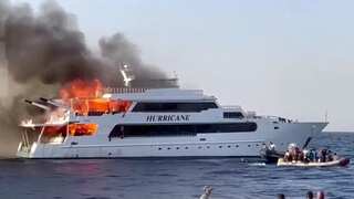 Video | Three previously missing British tourists confirmed dead after fire on boat in Egypt’s Red Sea