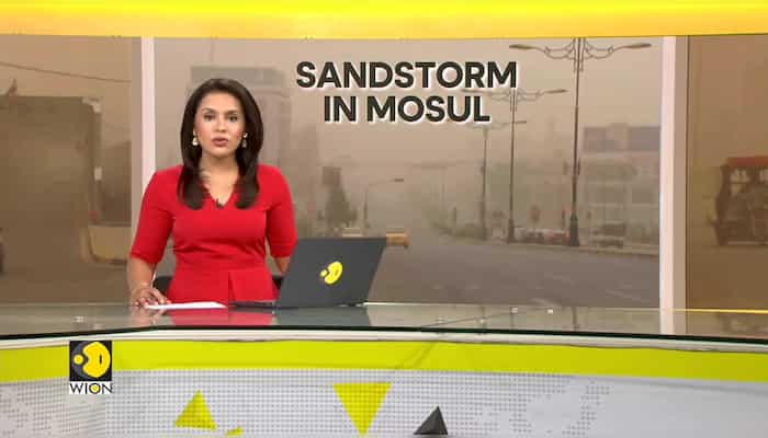 Sandstorms hit the Iraqi city of Mosul | WION Climate Tracker