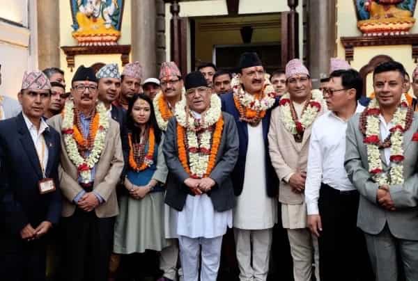 Nepal's 'Communist' PM’s visit to Hindu temples triggers debate Nepal's 'Communist' PM’s visit to Hindu temples triggers debate
