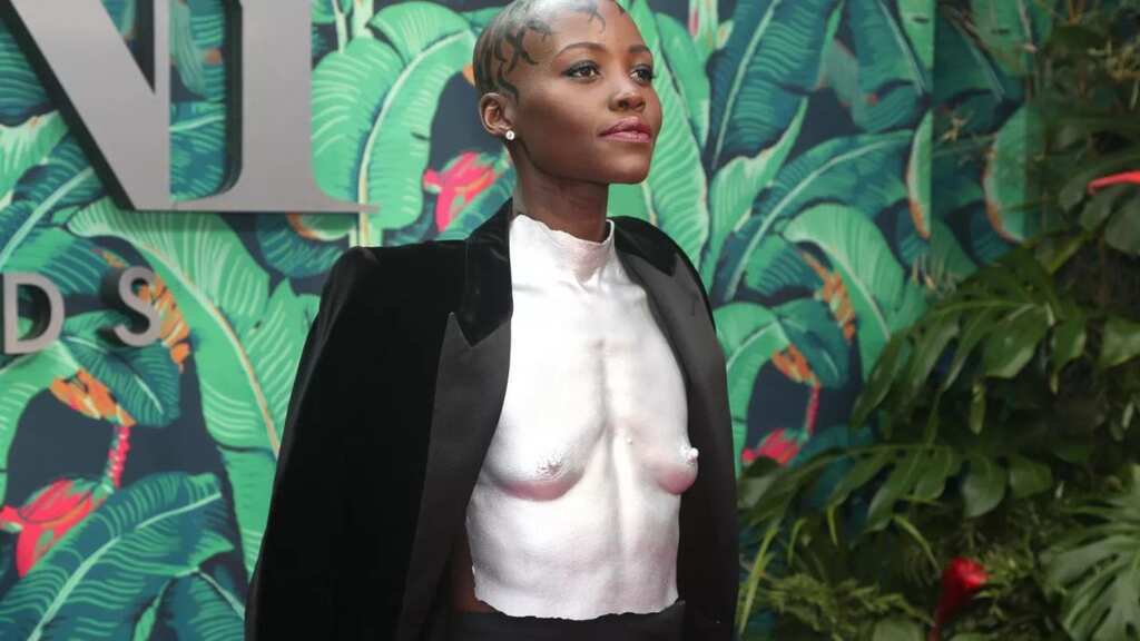 Lupita Nyong'o sends out a powerful message with her bold look at Tonys 2023