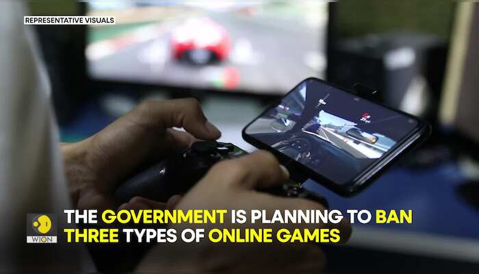 What are the three kinds of online games that the Government of India plans to ban?