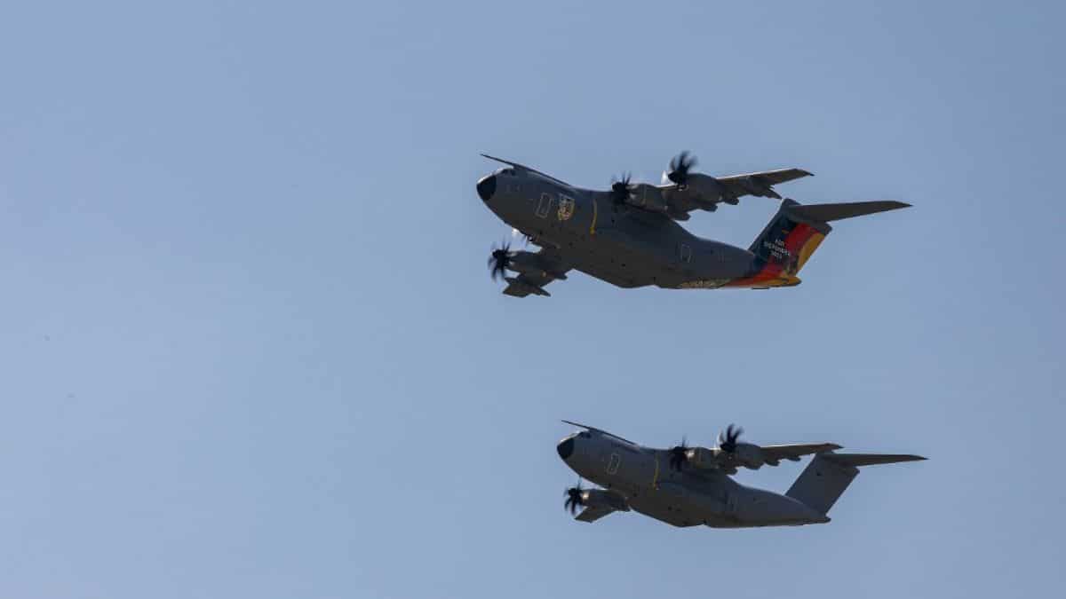 The exercise at Wunstorf