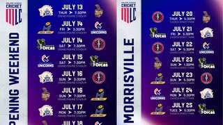 Major League Cricket: Schedule, venue, teams and everything you need to know