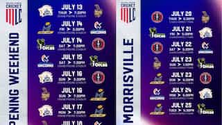 Major League Cricket: Schedule, venue, teams and everything you need to know