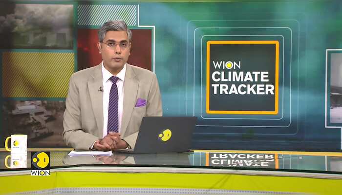 Heavy rain floods roads in northern Spain