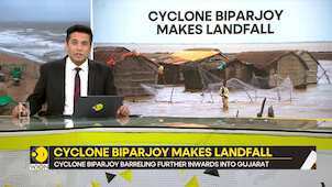 Gravitas: Cyclone Biparjoy makes landfall | High tides pummel Gujarat's coast