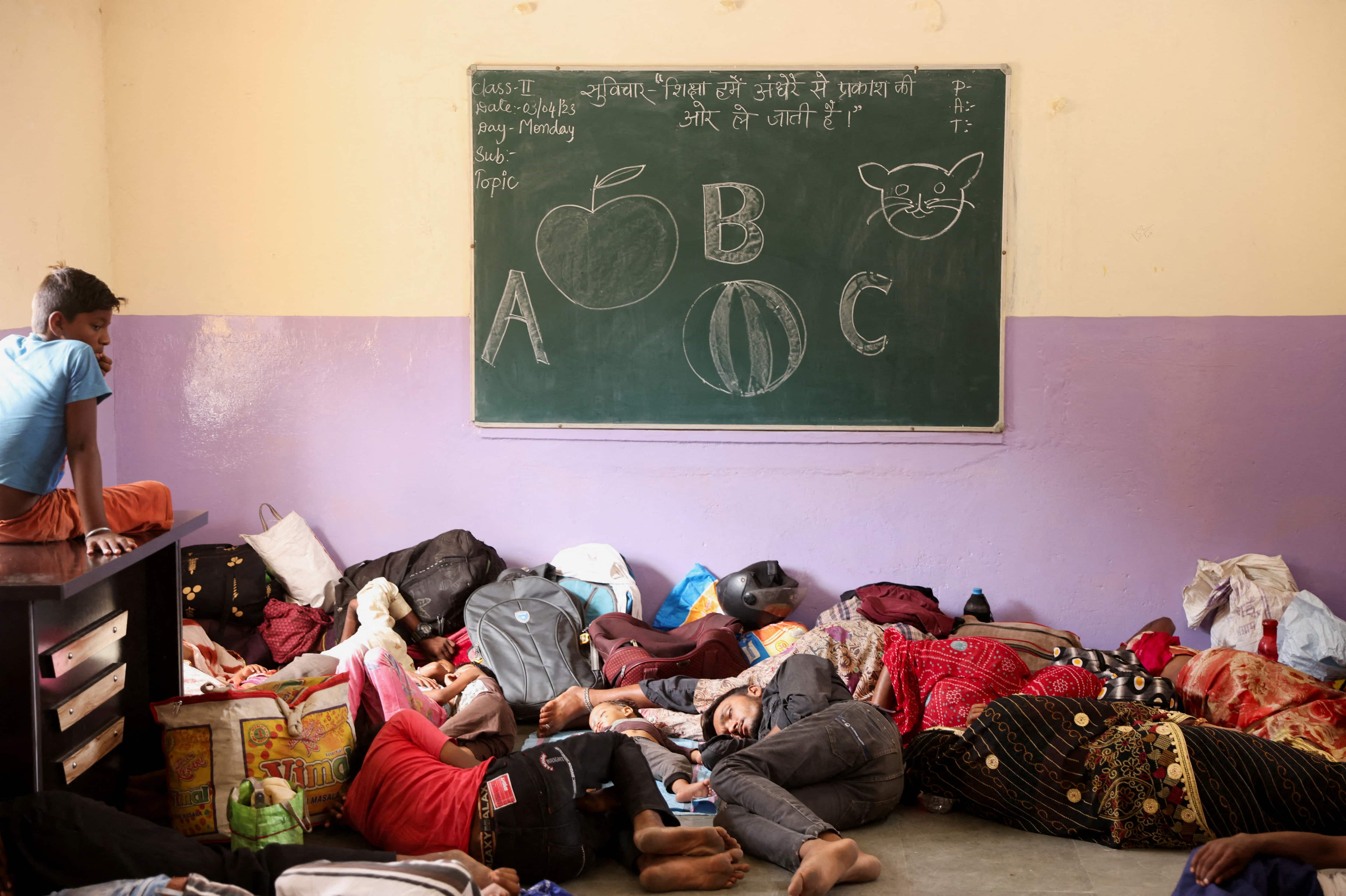 Schools, halls converted into shelter homes