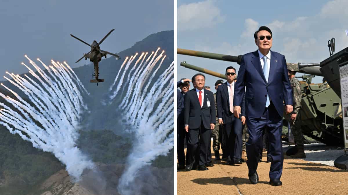 North Korea launched two missiles, says Japan, South Korea amid Seoul's live-fire drills with Washington North Korea launched two missiles, says Japan, South Korea amid Seoul's live-fire drills with Washington